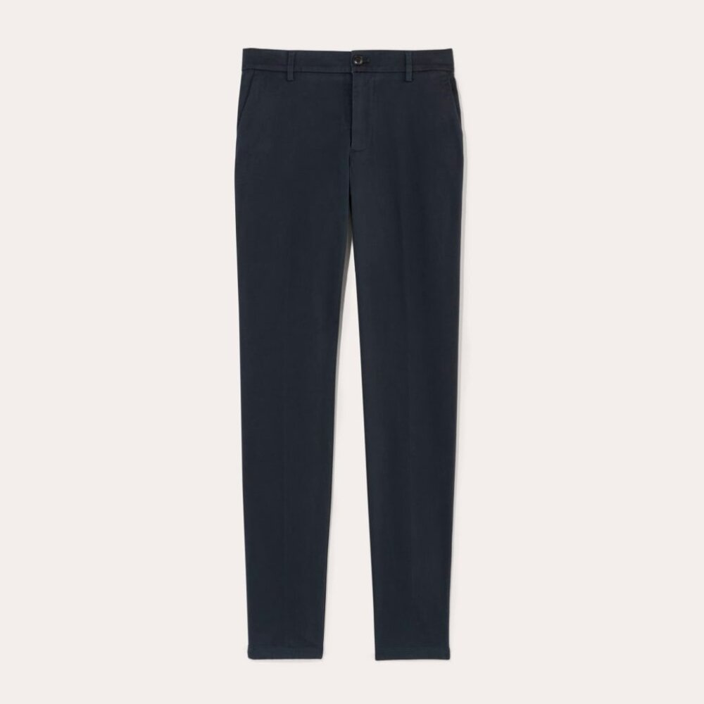 Everlane Men's Transit Chino in Deep Navy, Size 30x32, Cotton